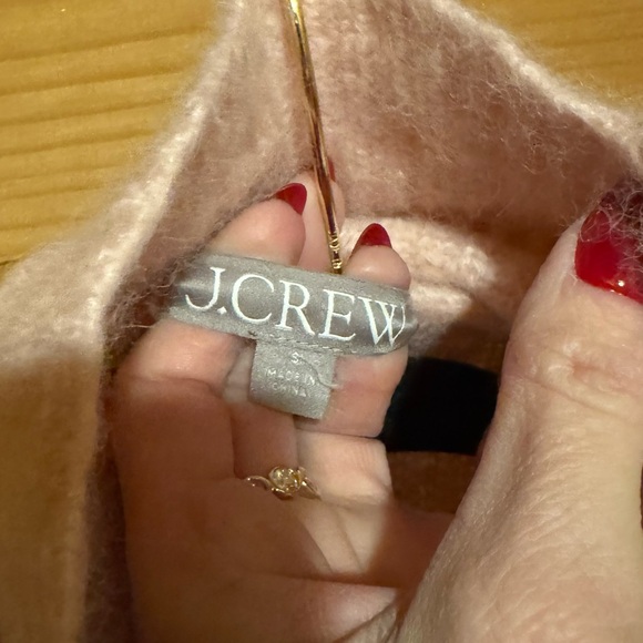 J. CREW Pink Wool/Alpaca Blend Sweater S - Picture 7 of 10